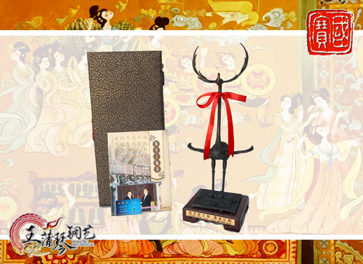 鹿鶴、鹿角立鶴、國寶級文物、隨州市標(biāo)、八藝節(jié)標(biāo)志、隨州特色禮品